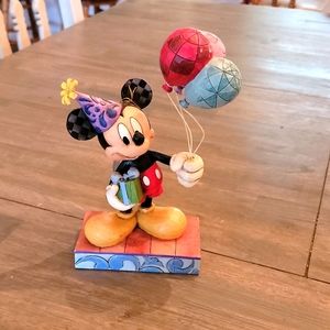 Disney Traditions "Cheerful Celebration" Mickey Figurine.